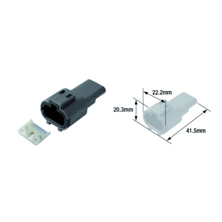 Conectores hembra hermético TOURMAX (5 uds) tipo 060 (FRM)