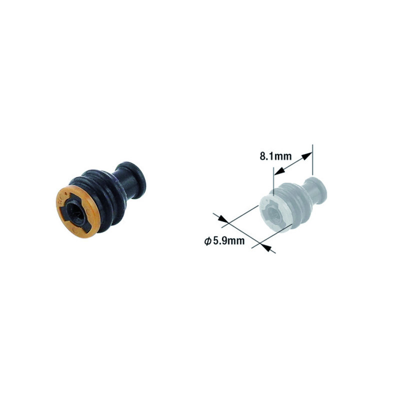 Juntas herméticas para conectores TOURMAX (50 uds) tipo 070 (FRY)
