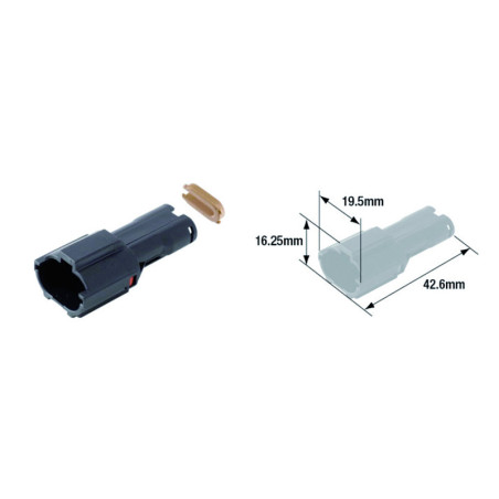 Conectores hembra hermético TOURMAX (5 uds) tipo 070 (FRY)