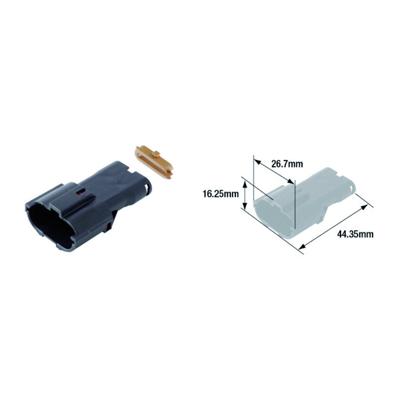 Conectores hembra hermético TOURMAX (5 uds) tipo 070 (FRY)
