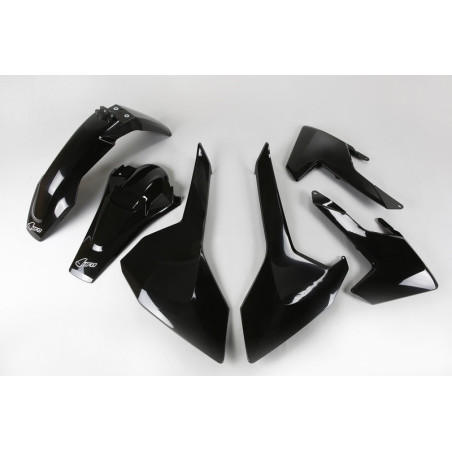 Kit plástica completo UFO Husqvarna color negro HUKIT618-001