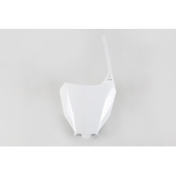 Portanúmeros delantero UFO Honda blanco HO04686-041