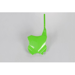 Portanúmeros delantero UFO Kawasaki verde KA04738-026
