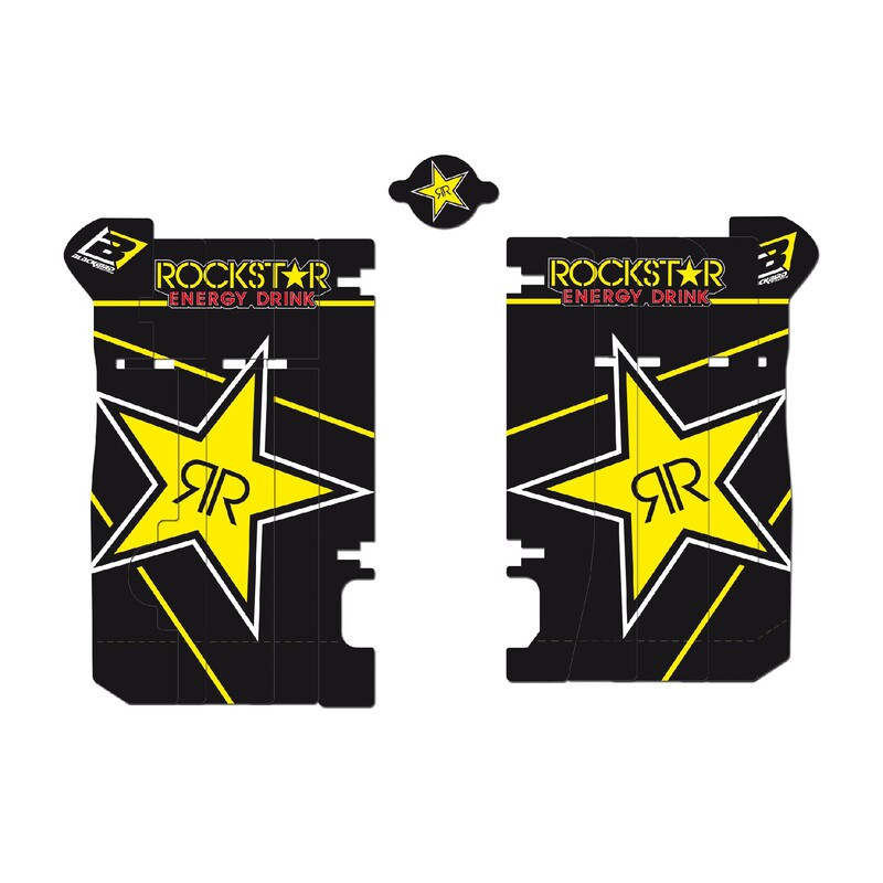 Adhesivos para rejillas de radiador Blackbird Rockstar Energy Honda A104L