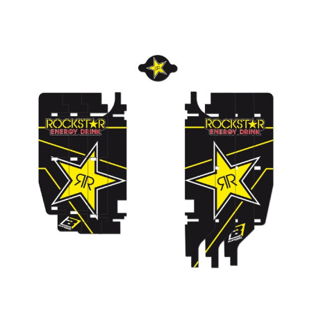 Adhesivos para rejillas de radiador Blackbird Rockstar Energy Suzuki A302L