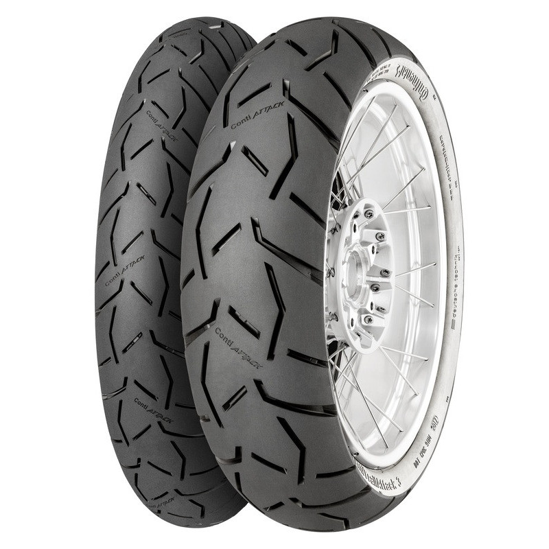 Neumático CONTINENTAL CONTITRAILATTACK 3 130/80-17 M/C 65S TT