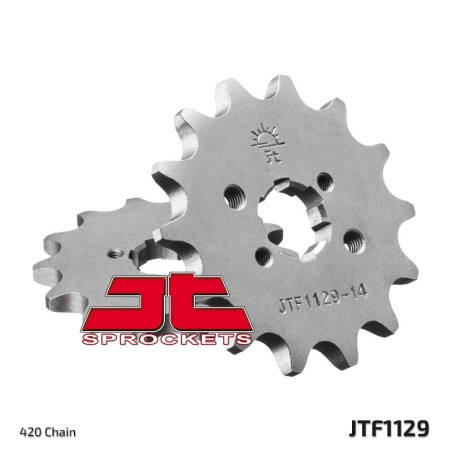 Kit de cadena JT 420HDR 13/53 Reforzado - corona Standard