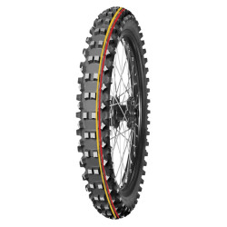 Neumático MITAS TERRA FORCE-MX SM 70/100-14 40M TT SOFT TO MEDIUM RED YELLOW 2