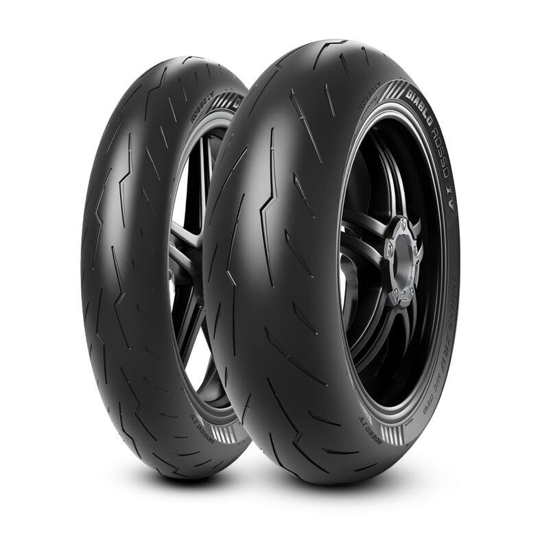 Neumático PIRELLI DIABLO ROSSO IV 200/60 ZR 17 M/C (80W) TL