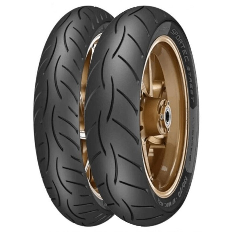 Neumático METZELER SPORTEC STREET 2 (F/R) 70/90-17 M/C 38S TL  
