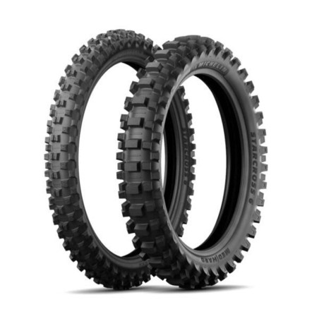 Neumático MICHELIN STARCROSS 6 MEDIUM HARD 100/90-19 M/C NHS 57M TT