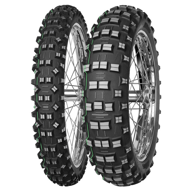 Neumático MITAS TERRA FORCE-EF 140/80-18 70R TT SUPER LIGHT GREEN