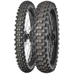 Neumático MITAS TERRA FORCE-MX MH 90/100-16 NHS 51M TT MEDIUM TO HARD RED GREEN