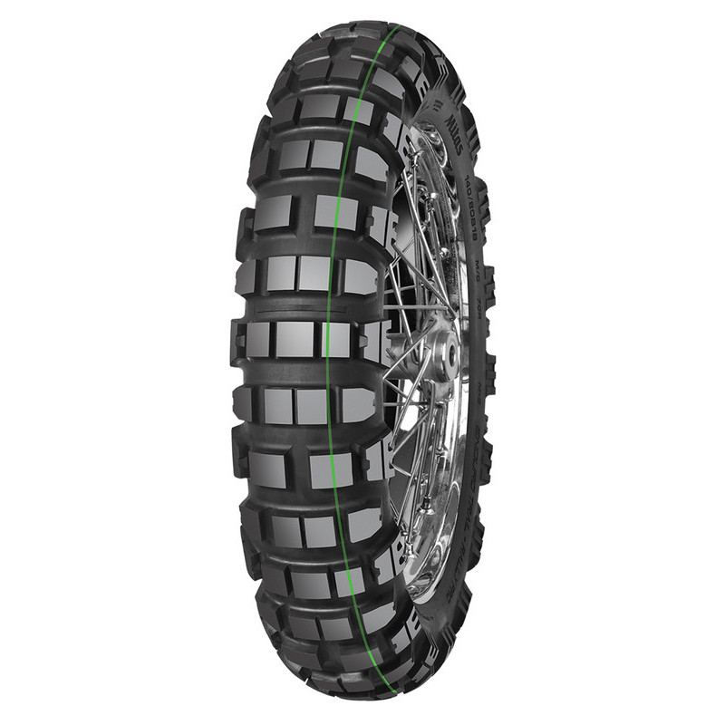 Neumático MITAS END TRAIL-RALLY PRO 140/80 B 18 70R TT M+S SUPER LIGHT GREEN