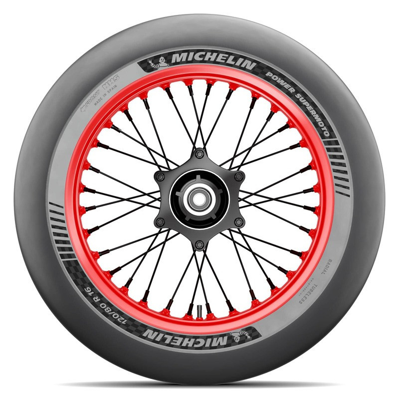 Neumático MICHELIN POWER SUPERMOTO MEDIUM 120/75 R 16 NHS TL