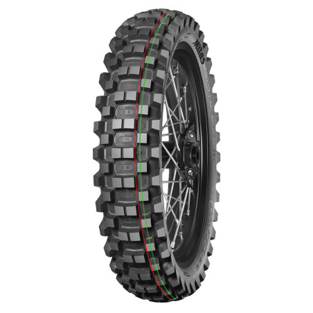 Neumático MITAS TERRA FORCE-MX MH 100/90-19 57M TT MEDIUM HARD TERRAIN RED GREEN NHS