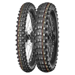 Neumático MITAS TERRA FORCE-MX SM 100/90-19 NHS 57M TT SOFT TO MEDIUM RED YELLOW