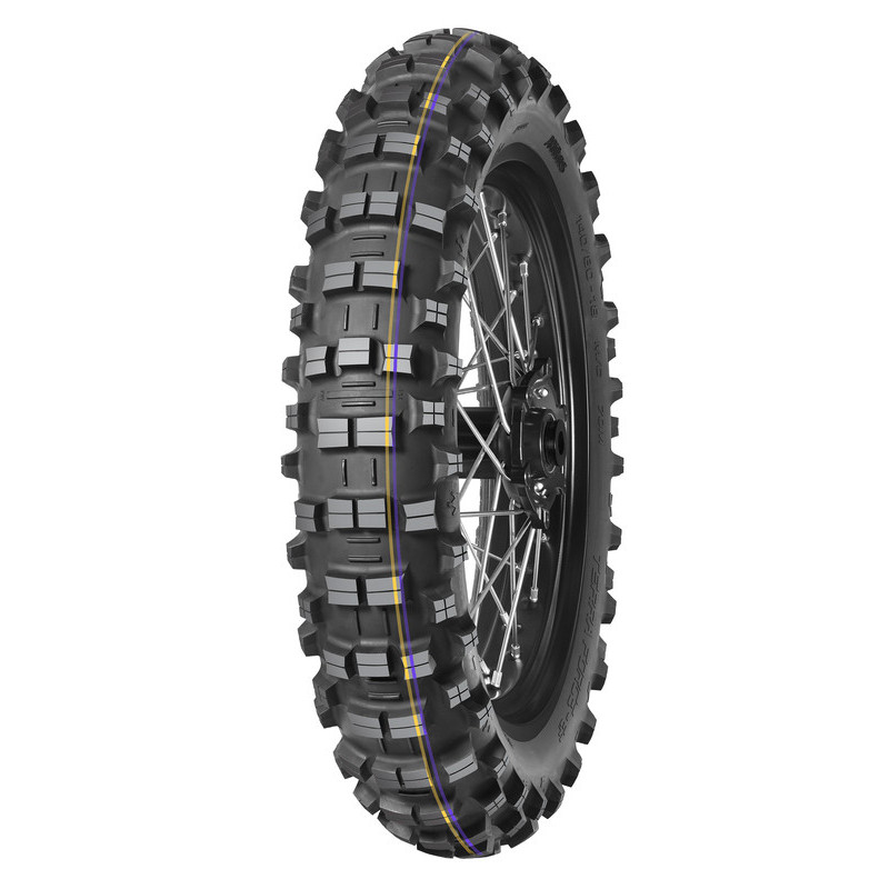 Neumático MITAS TERRA FORCE-EF 140/80-18 70R TT SUPER FAST YELLOW PURPLE
