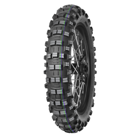 Neumático MITAS TERRA FORCE-EF 140/80-18 70R TT ULTRA LIGHT GREEN PURPLE
