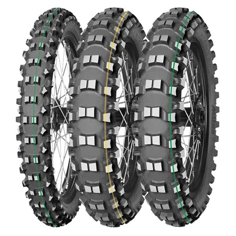 Neumático MITAS TERRA FORCE-EX SM 140/80-18 70M TT SUPER LIGHT GREEN M+S