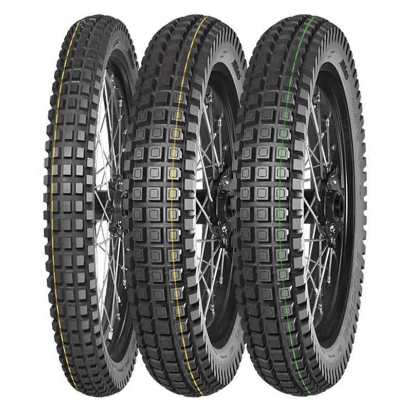Neumático MITAS ENDURO HYBRID 80/100-21 (2.75-21) 51P TL/TT SUPER YELLOW M+S
