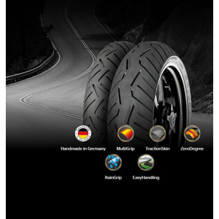 Neumático CONTINENTAL CONTIROADATTACK 3 190/55 ZR 17 M/C (75W) TL