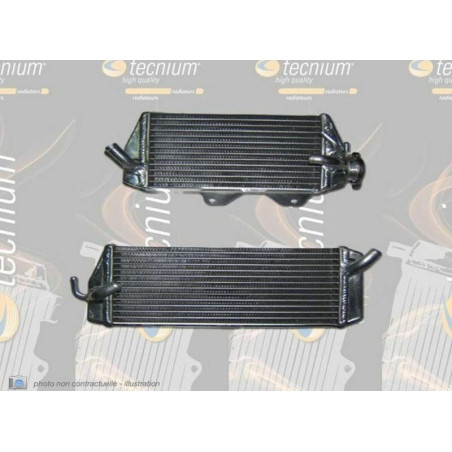 Radiador de aluminio soldado standard izquierdo
