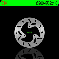 Disco de freno NG BRAKES redondo fijo