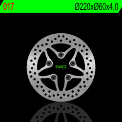 Disco de freno NG BRAKES redondo fijo