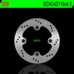 Disco de freno NG BRAKES redondo fijo