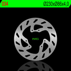Disco de freno NG BRAKES redondo fijo