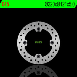 Disco de freno NG BRAKES redondo fijo Ø220mm Honda CR 125 R