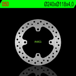 Disco de freno NG BRAKES redondo fijo Ø240mm Honda CR 125 R · ref 962050