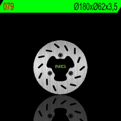 Disco de freno NG BRAKES redondo fijo