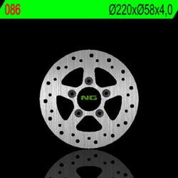 Disco de freno NG BRAKES redondo fijo