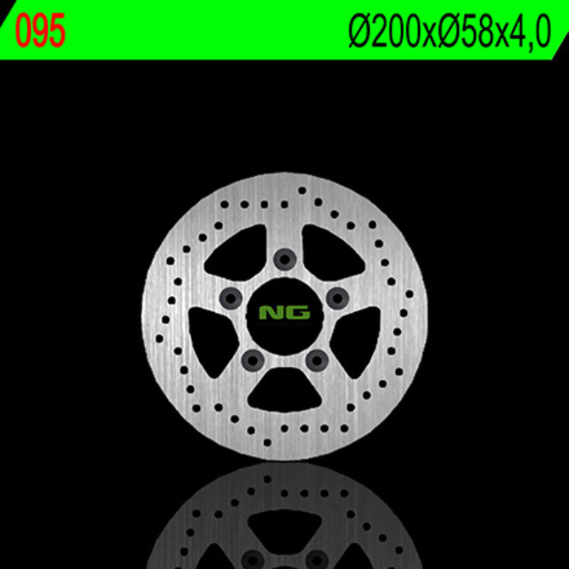 Disco de freno NG BRAKES redondo fijo