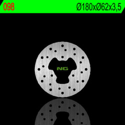 Disco de freno NG BRAKES redondo fijo