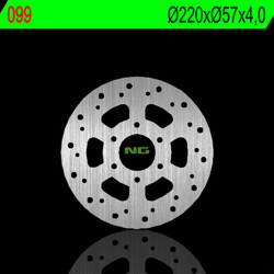 Disco de freno NG BRAKES redondo fijo