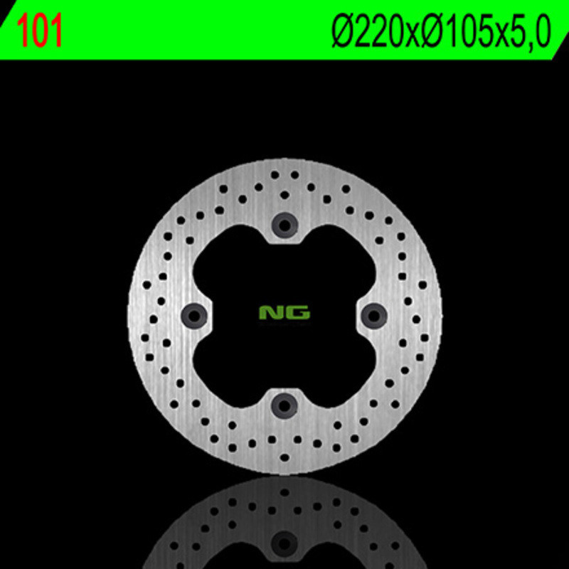 Disco de freno NG BRAKES redondo fijo