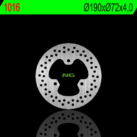Disco de freno NG BRAKES redondo fijo