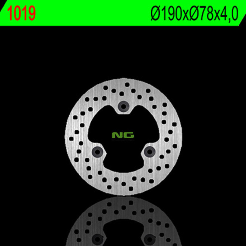 Disco de freno NG BRAKES redondo fijo