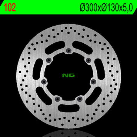 Disco de freno NG BRAKES redondo fijo