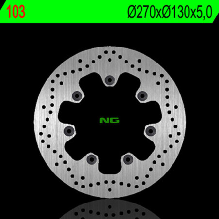 Disco de freno NG BRAKES redondo fijo