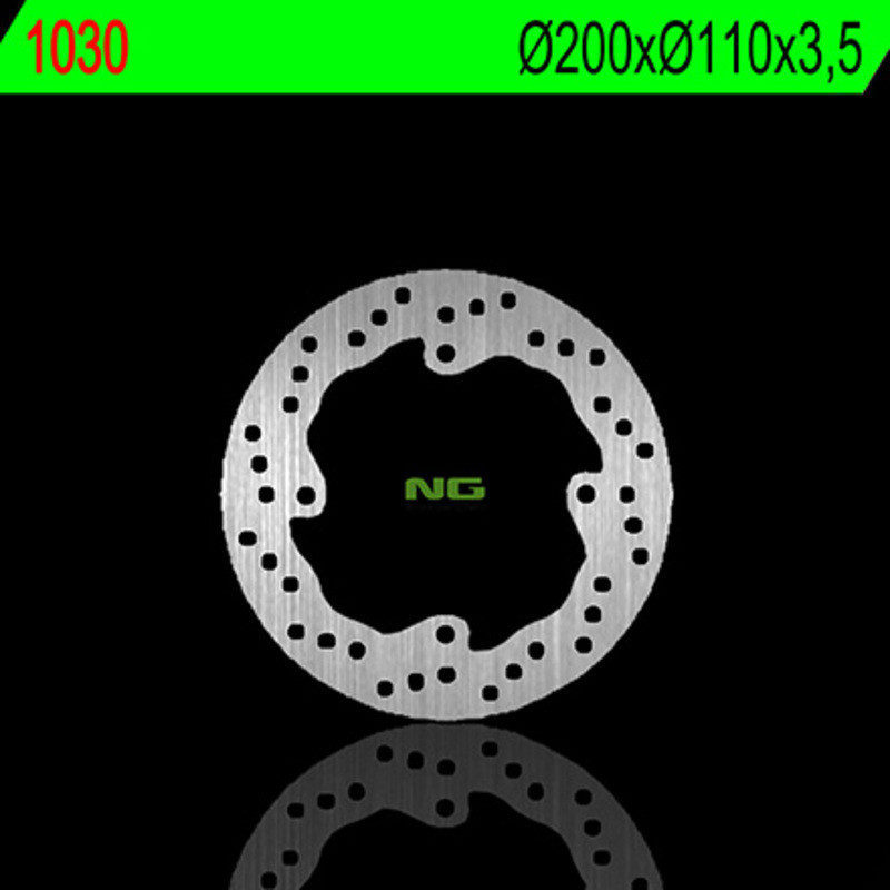 Disco de freno NG BRAKES redondo fijo