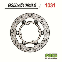 Disco de freno NG BRAKES redondo flotante