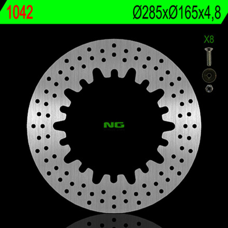 Disco de freno NG BRAKES redondo fijo