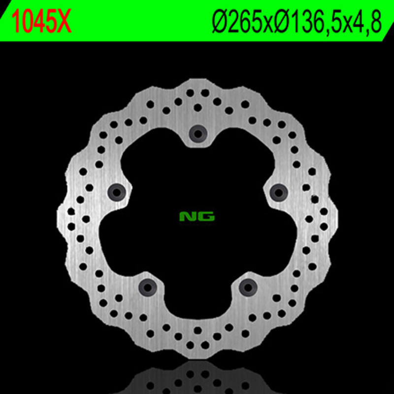 Disco de freno NG BRAKES ondulado fijo