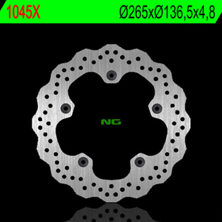 Disco de freno NG BRAKES ondulado fijo