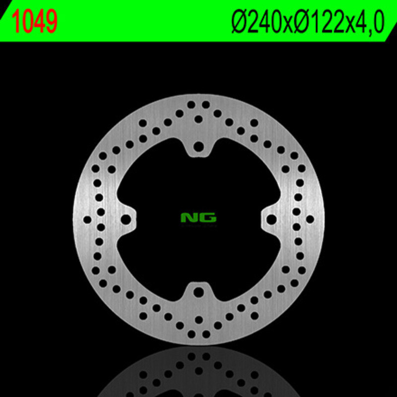 Disco de freno NG BRAKES redondo fijo