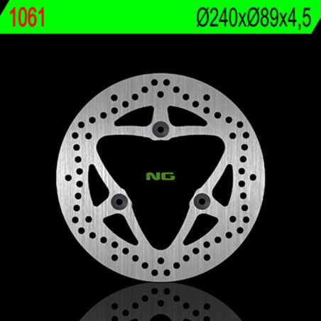 Disco de freno NG BRAKES redondo fijo